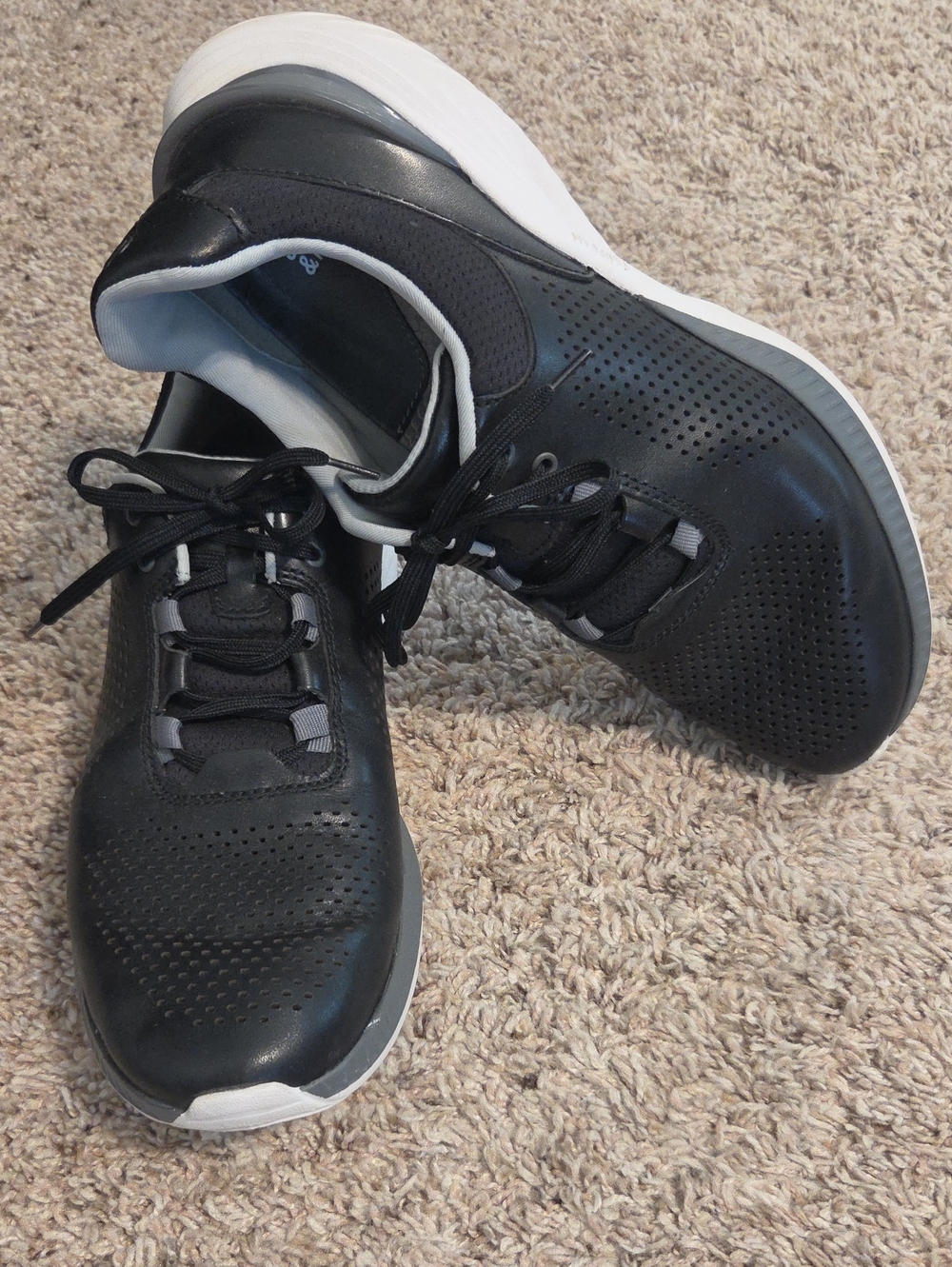 Men's Black Johnston & Murphy Lace-Up Shoes